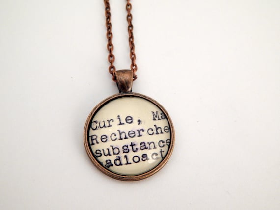 under 20, science jewelry, science gifts, book lovers necklace, women ...