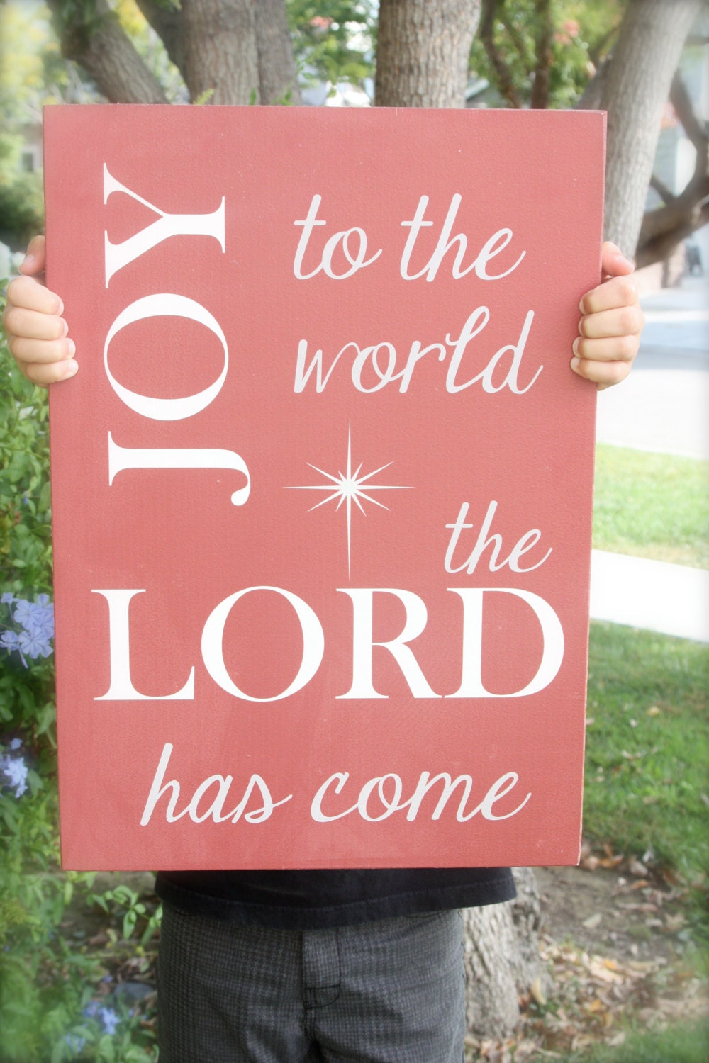Download Joy to the World...The Lord has come 20in x 14in by ...