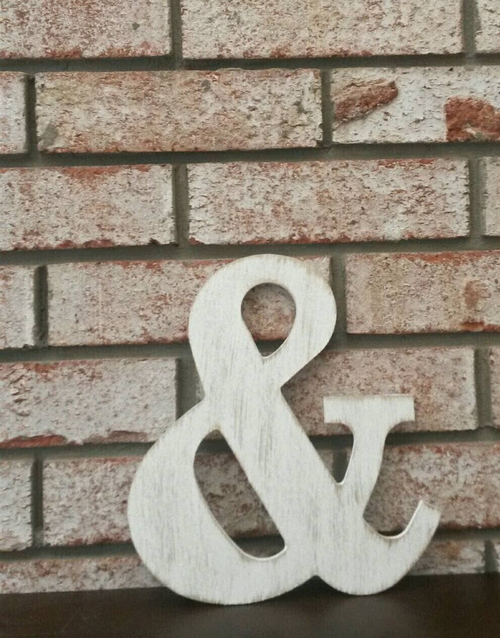 Ampersand - Rustic Wedding Decor - Photo Props - Country Wedding - Cake Table Decor - Guest Book Alternative - Shower Decor - Wedding Gift