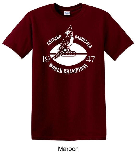 Chicago Cardinals 1947 World Champions MENS NFL by TSTeesUSA