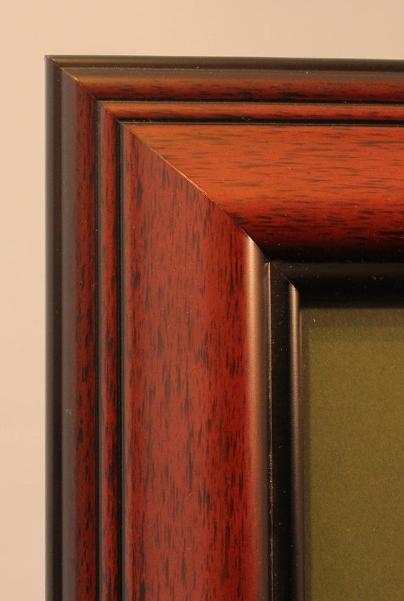 Traditional Mahogany Picture Frame 16 x 20 11 x 14 by harvestwoods
