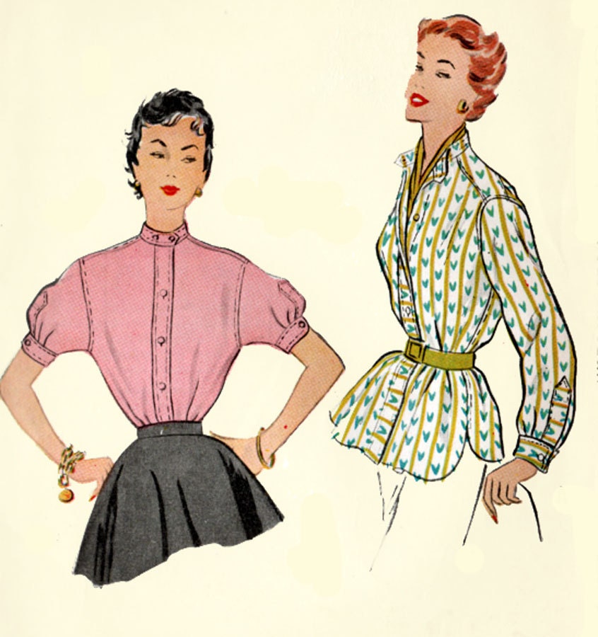 1950s shirts for women