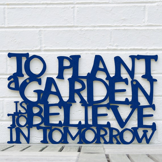 Sign For Gardener Wood Garden Sign Horticultural Sign Wood