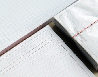set of 2 refrigerator notepads, 3.5 x 7