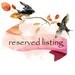 Reserved for Yana