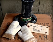Snowman Hat And Mittens Bowl Fillers Frosty's Top Hat And Mitts Christmas Decoration Rustic Primitive Winter Home Decor Let It Snow Tucks