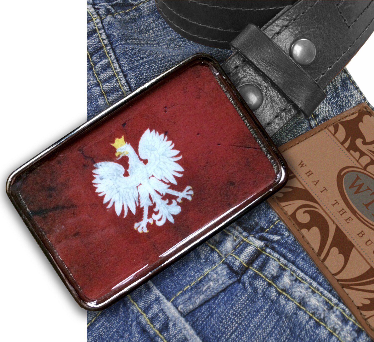 Polish Falcon Belt Buckle