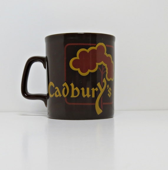 Retro Cadbury's Mug Brown Mug Vintage by RusticVintageCountry