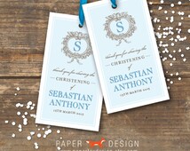 Popular items for christening tags on Etsy