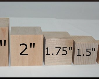 Various Sized Wooden Blocks, DIY Wood Blocks, Wood Cubes, Square Blocks, Solid Wood Blocks, Baby Shower Blocks, Guest Signing Blocks