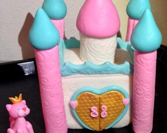Fairy Tale Princess Castle Cake Topper