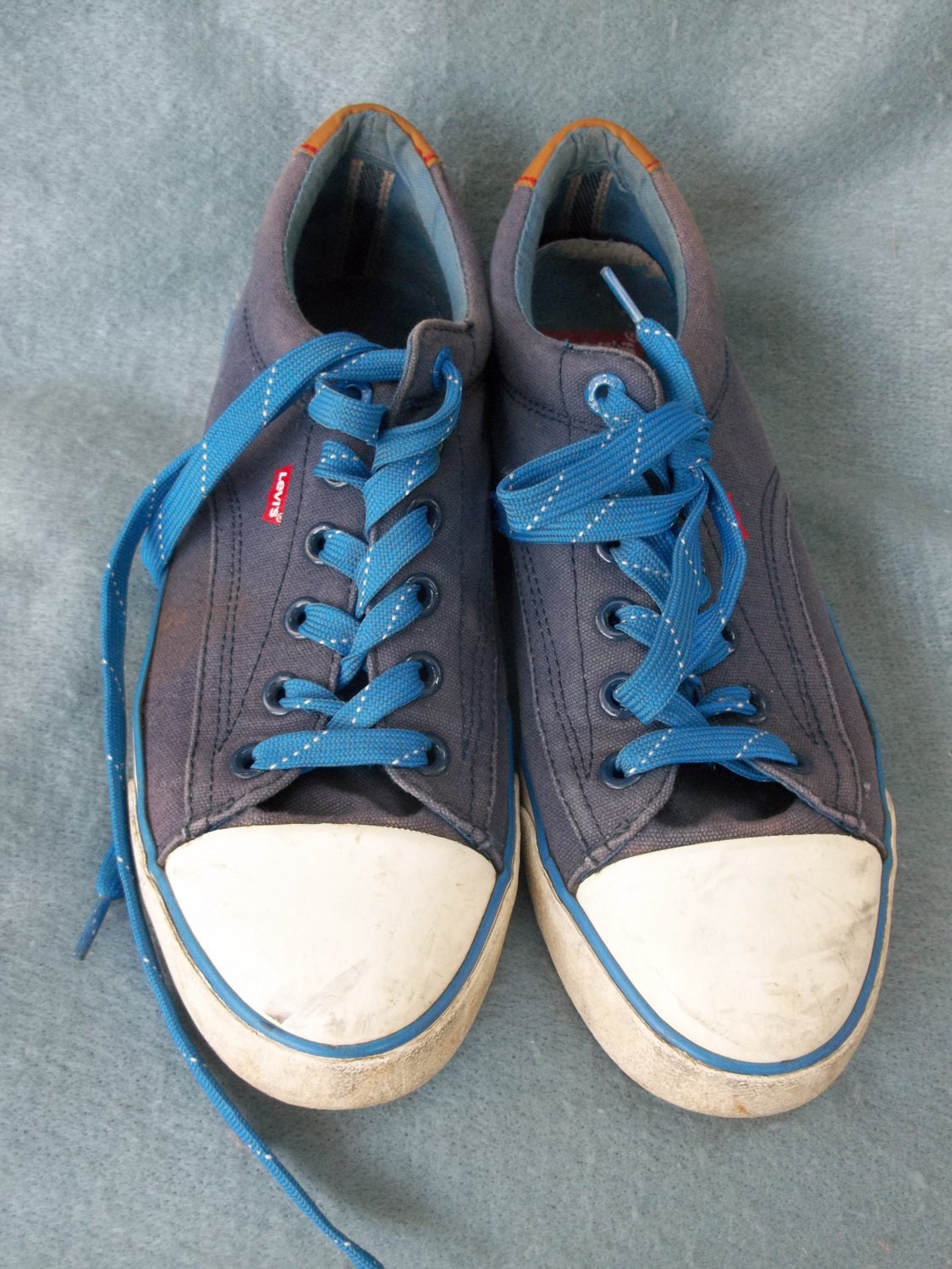 Levis Shoes Tennis Shoes jean/ canvas and rubber by HillBillyPOP