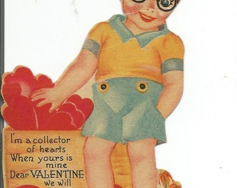 Items similar to Old School Valentine Card on Etsy