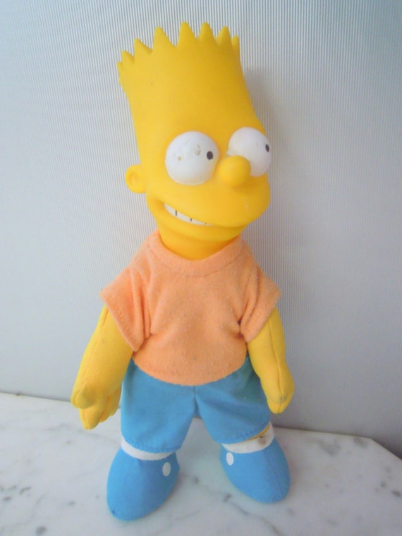 bart simpson plush universal studios