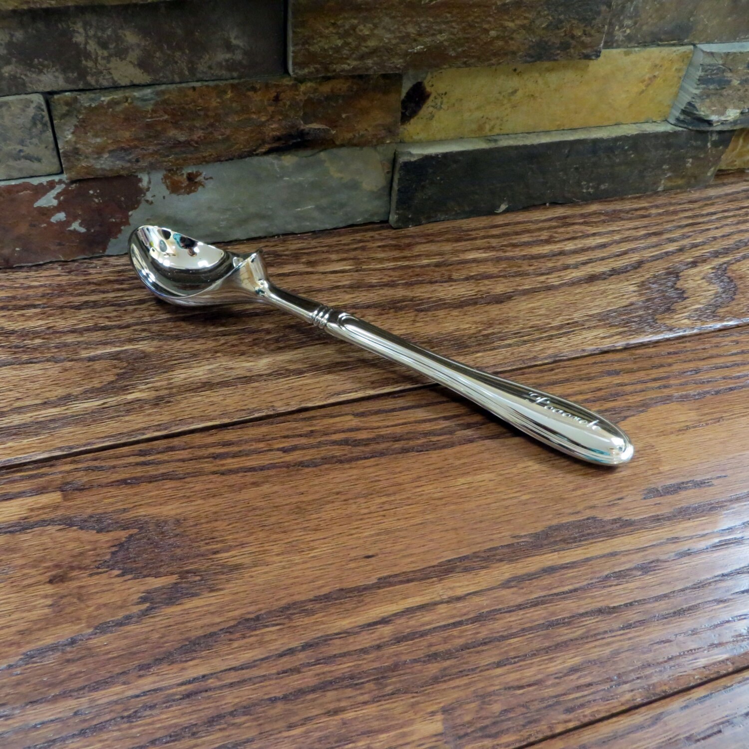 Personalized Ice Cream Scoop Monogrammed Initial House