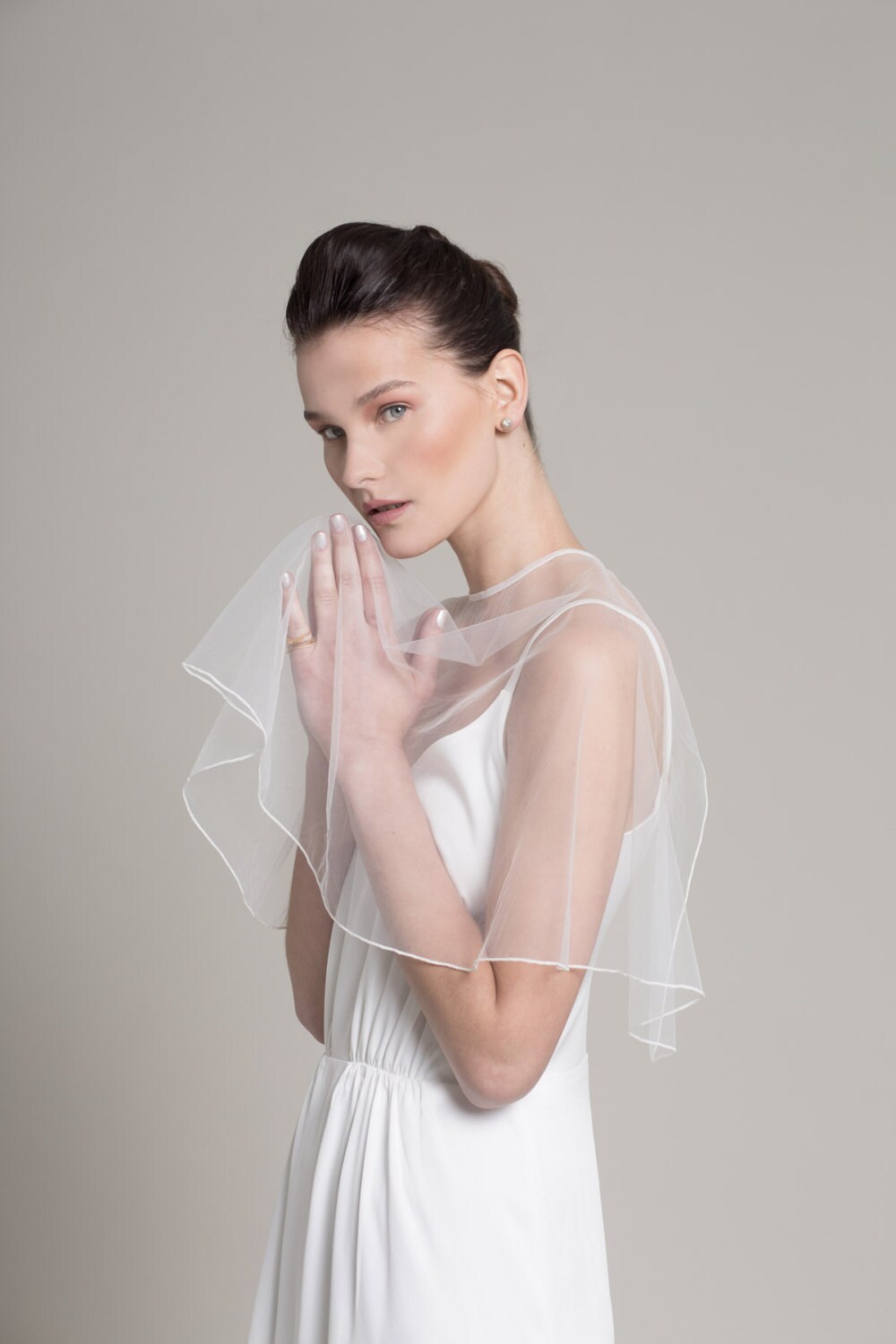 shawl for wedding gown