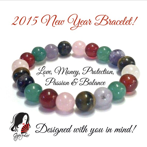 Items similar to 5 Crystal Balance Bracelet on Etsy