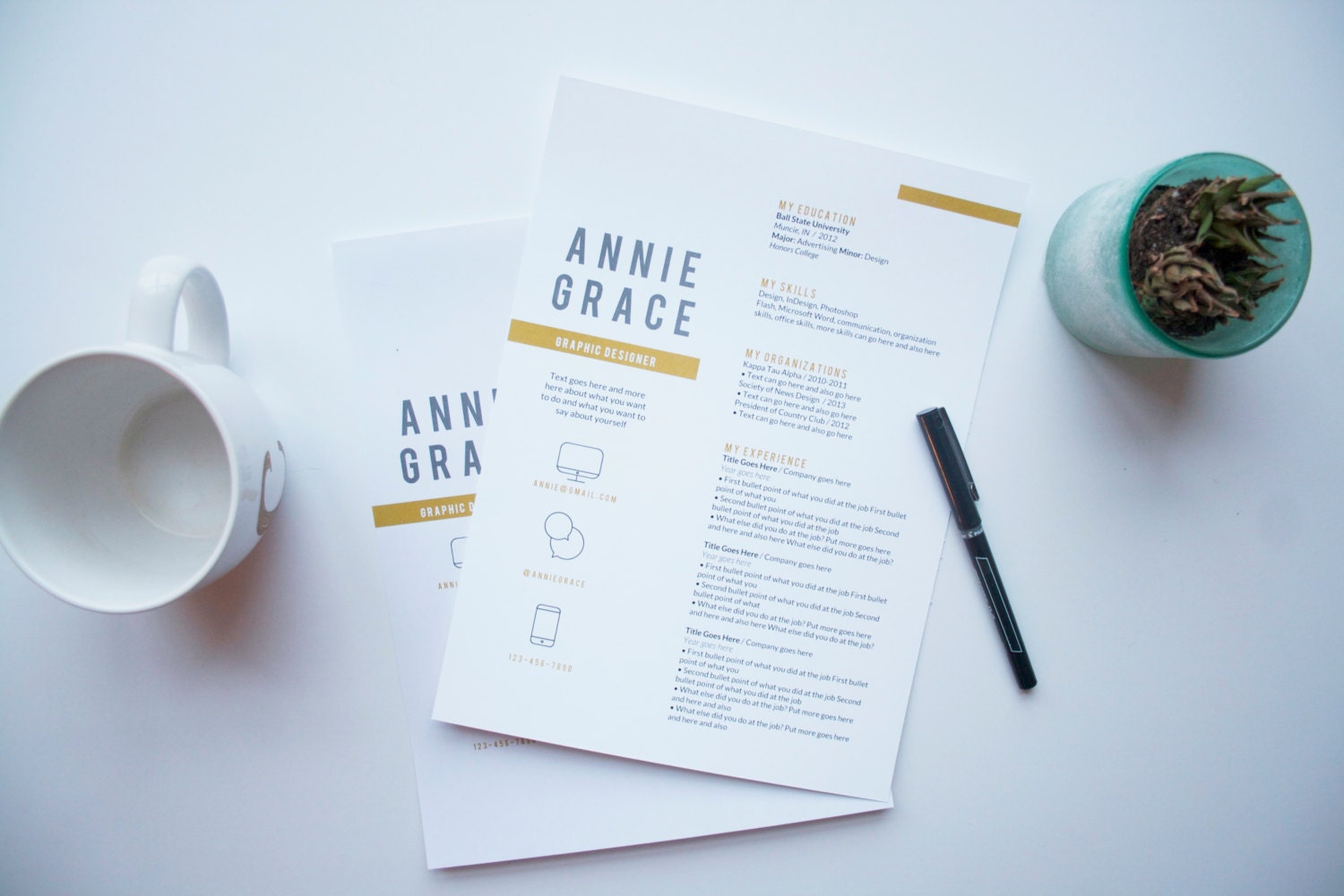 Resume Letterhead clean diy resume and cover letter templates for ms word docx cv Resume Letterhead Templates Resume Letterhead customized resume the standard by littlemissmba on etsy Resume Letterhead Templates