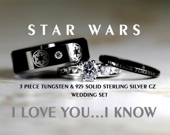 starwars wedding rings