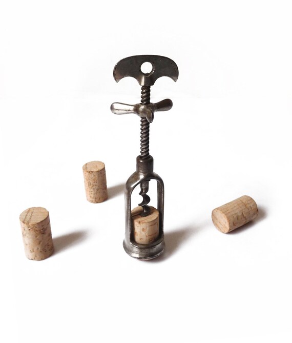Vintage Corkscrew Wine Bottle Opener by FrenchVintageShop on Etsy