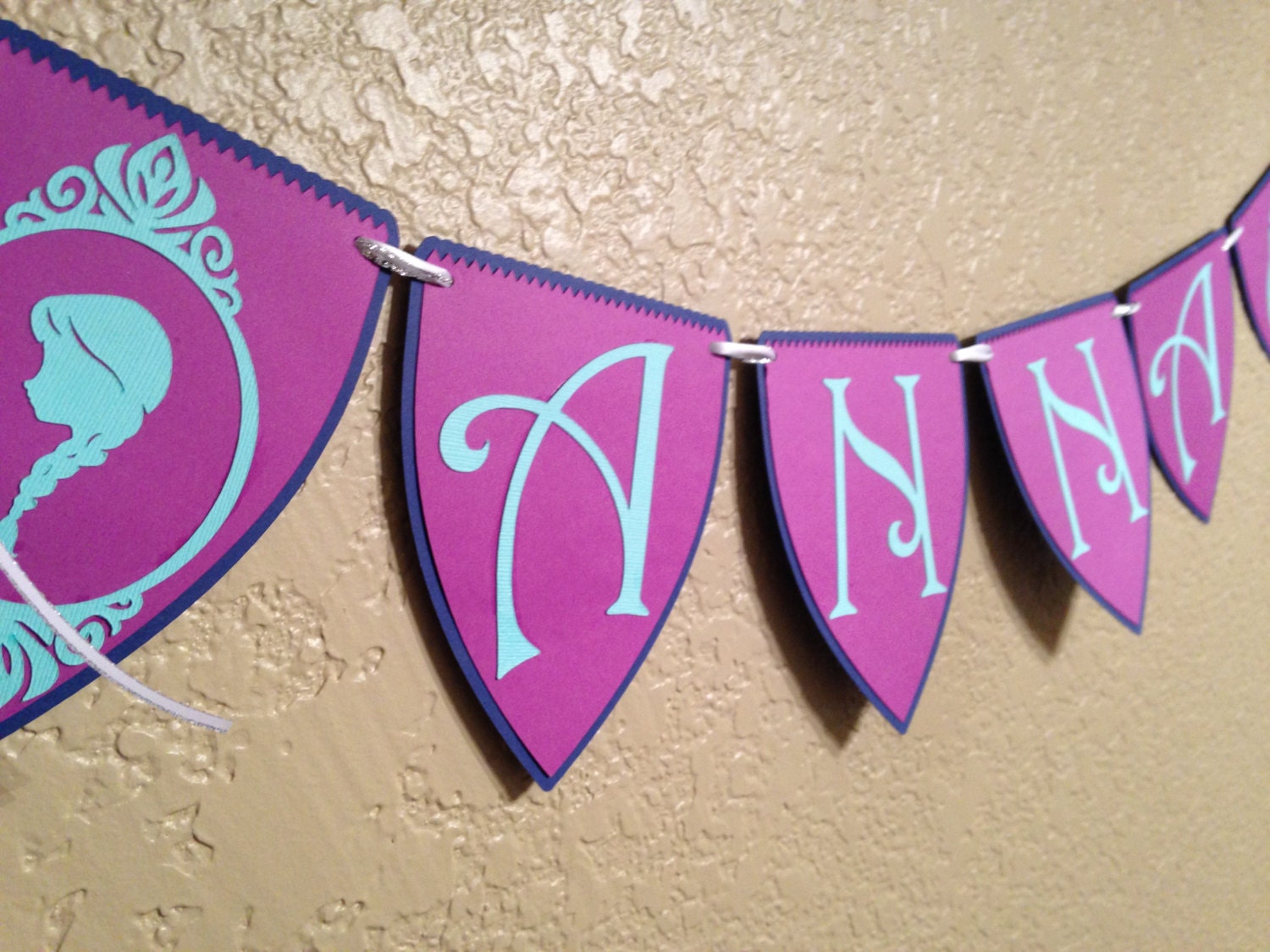 Frozen Inspired Birthday Banner Frozen Banner