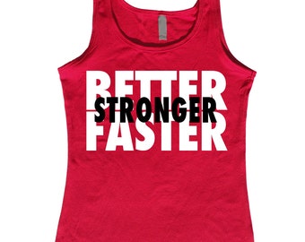 t shirt harder better faster stronger