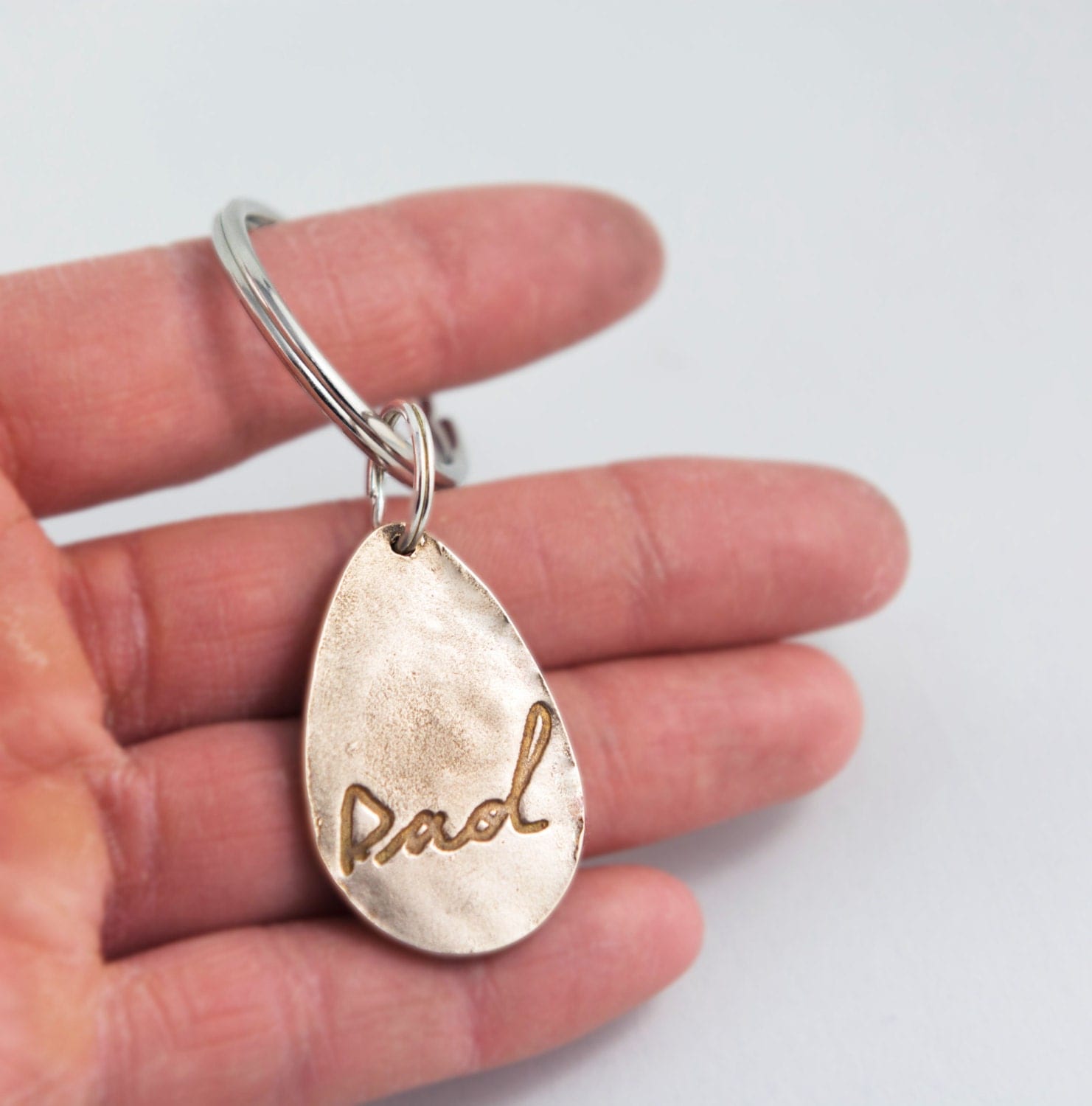Memorial Jewelry Signature Keychain Your Loved One's