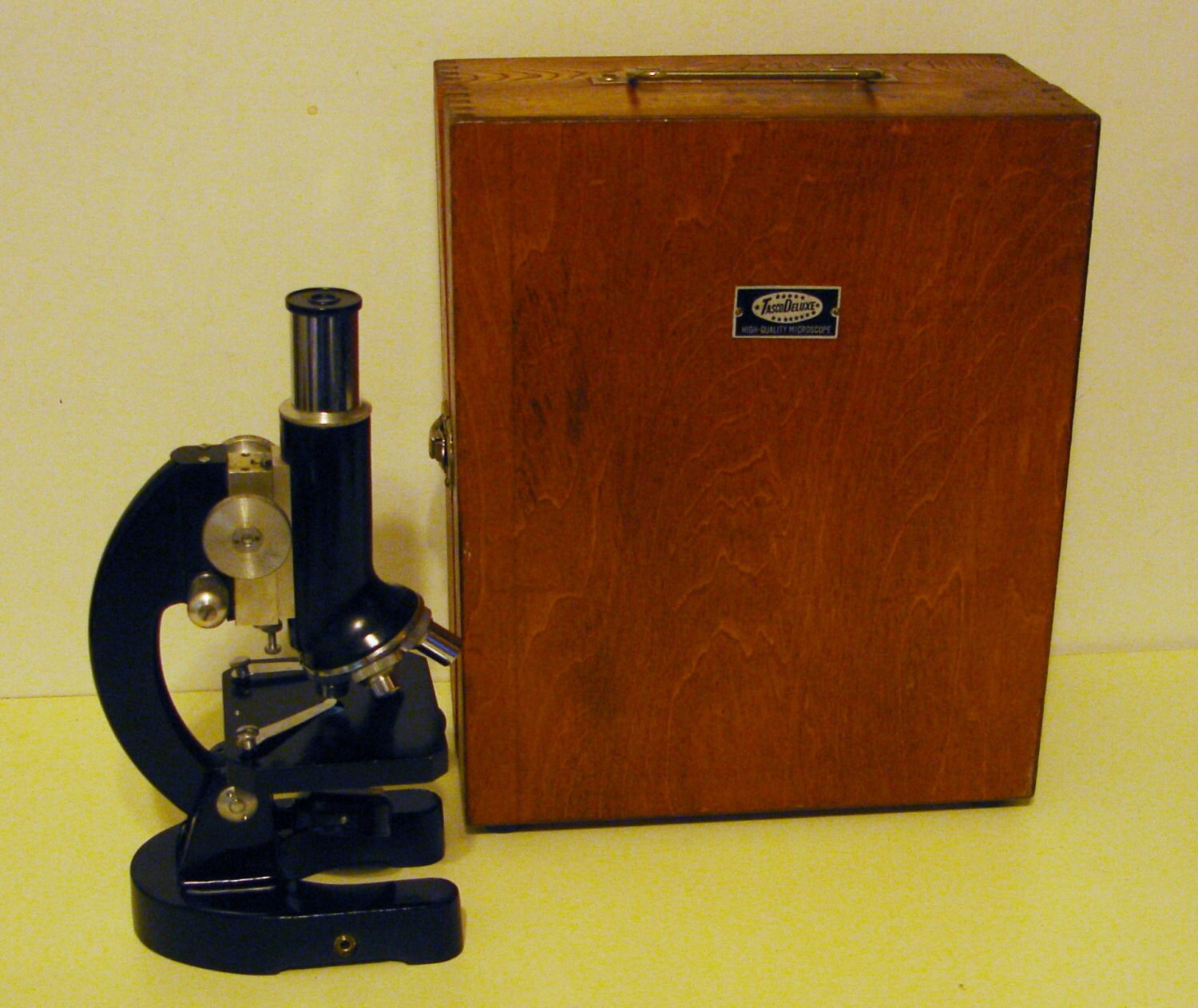Vintage Tasco Deluxe HighQuality Microscope Kit Made in Japan