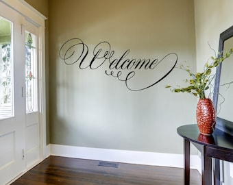 Wall Decals For Home welcome wall decal | etsy Wall Decals For Home welcome wall decal | etsy