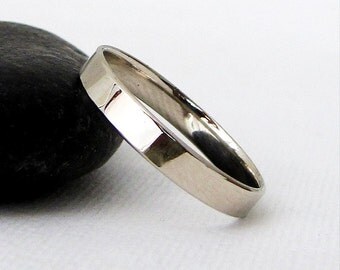white gold wedding band plain mens wedding ring 14k simple mens wedding band engraved wedding band - Mens Wedding Rings Unique white gold wedding band plain mens wedding ring 14k simple mens wedding band engraved wedding band - Mens Wedding Rings Unique