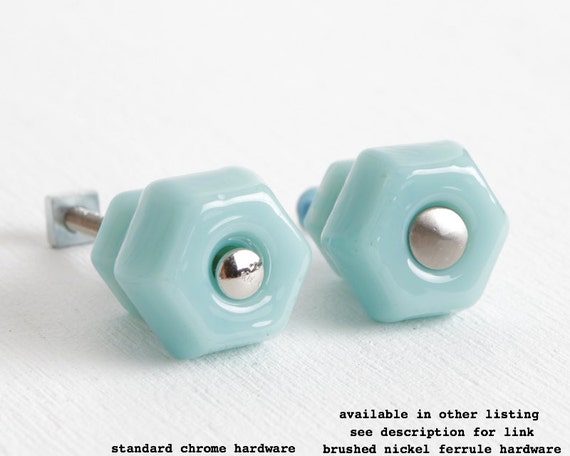 Blue Teal Milk Glass Knobs, Cabinet or Drawer Kitchen Knobs, Blue Blue Teal Milk Glass Knobs, Cabinet or Drawer Kitchen Knobs, Blue