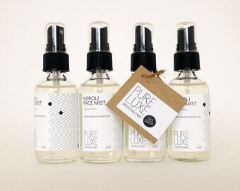 Neroli Face Mist, Face & Makeup Freshener, Natural Skincare, Cooling, Travel Mist, Hydrating, De-Stress, Neroli, Rose, Chamomile, Aloe.