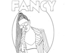 iggy azalea coloring pages to print - photo #22
