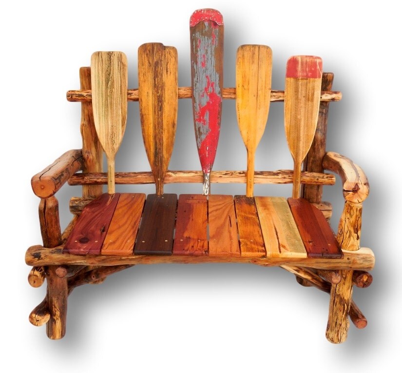 paddle bench reclaimed wood bench lake house bench lake paddle bench reclaimed wood bench lake house bench lake