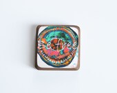 Freedom //  Wooden magnet in the technique of decoupage rustic, shabby chic and vintage // Boho Chic , Yoga , ECO // Love, Peace // Colorful Freedom //  Wooden magnet in the technique of decoupage rustic, shabby chic and vintage // Boho Chic , Yoga , ECO // Love, Peace // Colorful