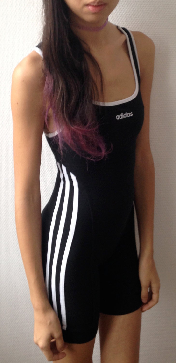 ADIDAS SPORT JUMPSUIT sport playsuit body gymnastics gym