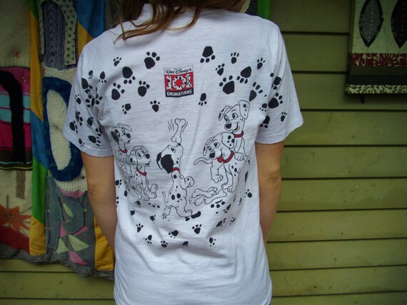 Vintage 90's Disney 101 Dalmatians Graphic Unisex T Shirt