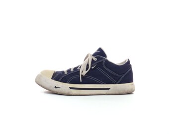 tennis high 90s heel shoes 90s Tennis Shoe Blue 1990s T Navy op Nike Low Nike Shoe Basketball