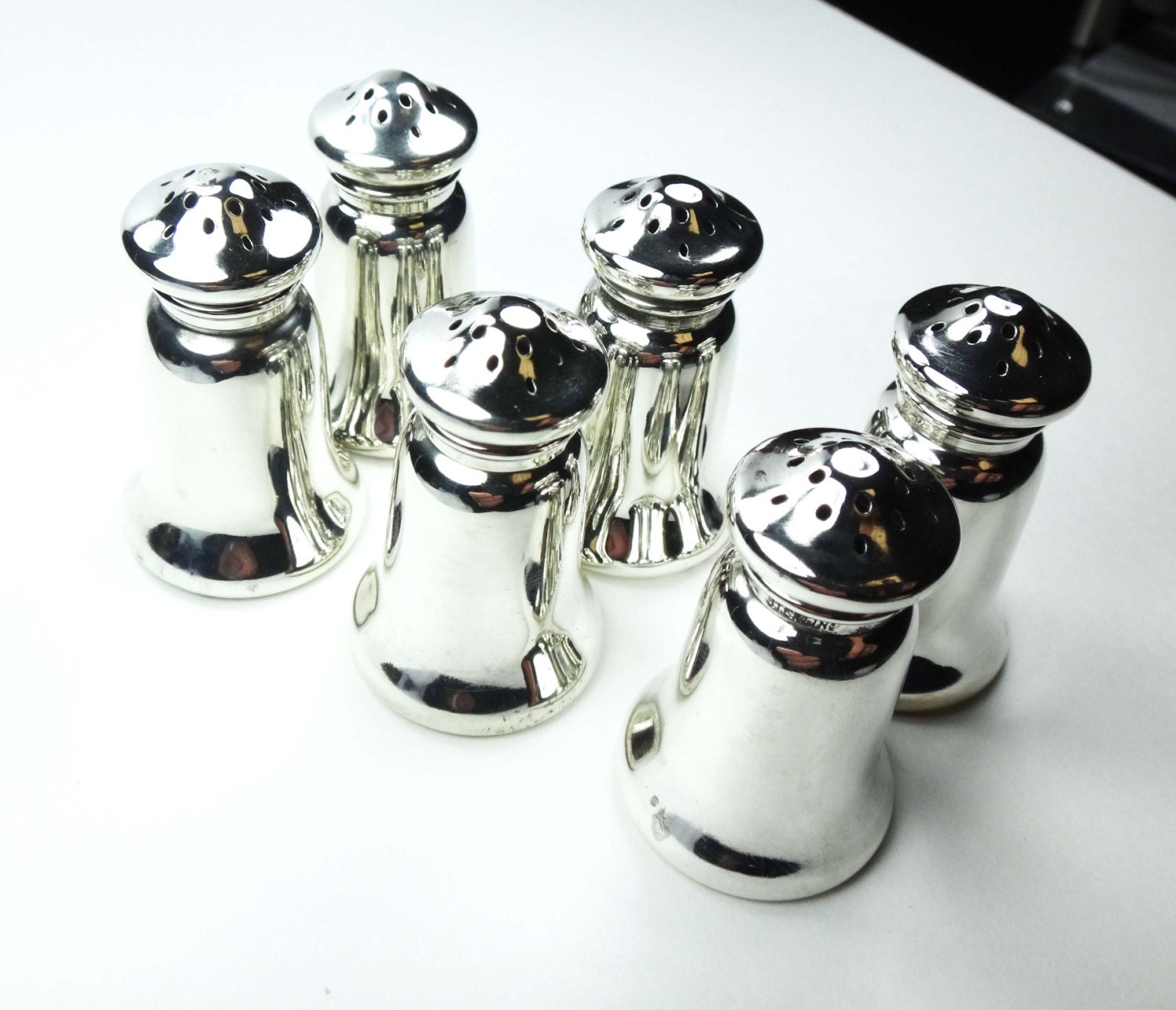 Vintage Gorham Sterling Salt Shakers Gorham Sterling Salts Gorham