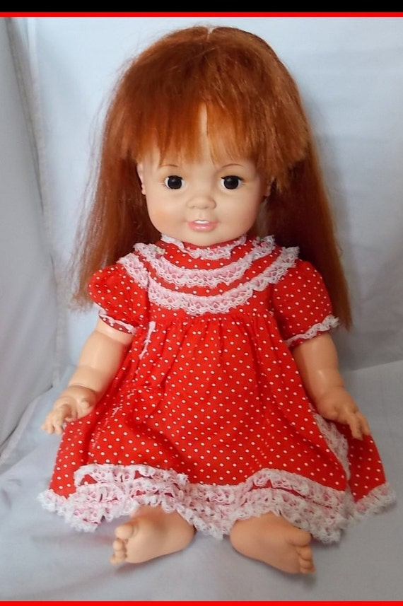 C. “Aaron” Baby Doll | Red hair with blue eyes. She has a ...