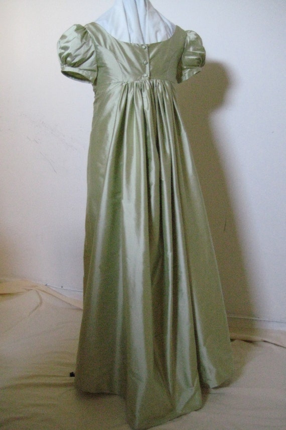 Regency SILK Dress Ball Gown. Jane Austen. by RegencyRegalia