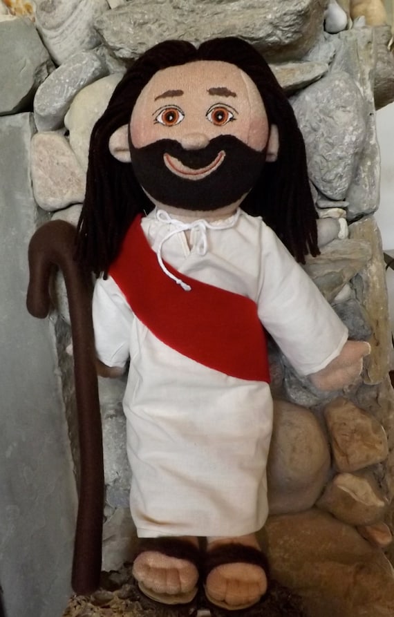 jesus stuffed toy