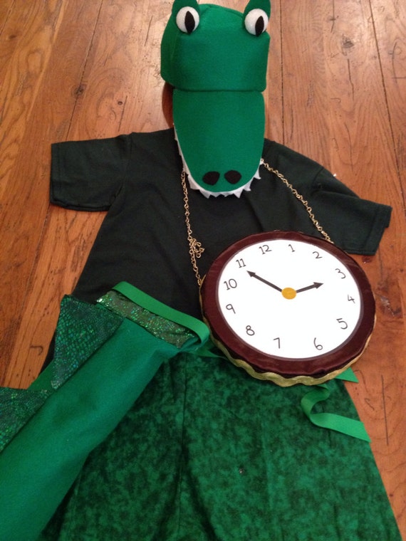 Tick Tock Croc Costume Set by SeeSalSew on Etsy