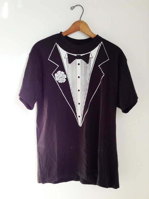 Vintage Tuxedo T Shirt 2