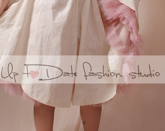 Classic 22"-25" Organza Net Mesh Tulle Petticoat