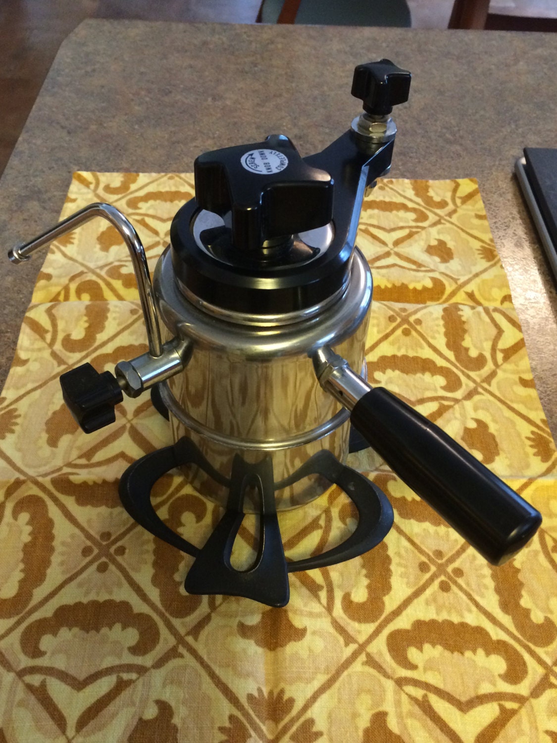 Vintage Espresso Maker // Stove top Espresso // Via