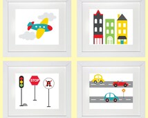 Popular items for transportation print on Etsy