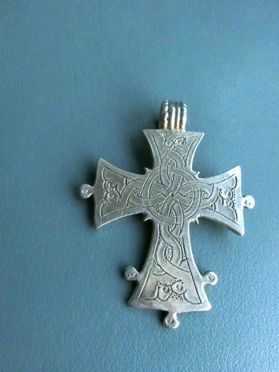 Ethiopian crosscopticsolomonic/Shoa cross. about 1930-40s