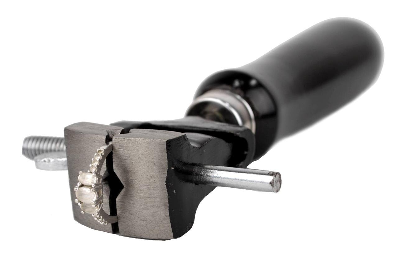 Jewelers Adjustable Hand Vise Tongs Wire Working Jewelry