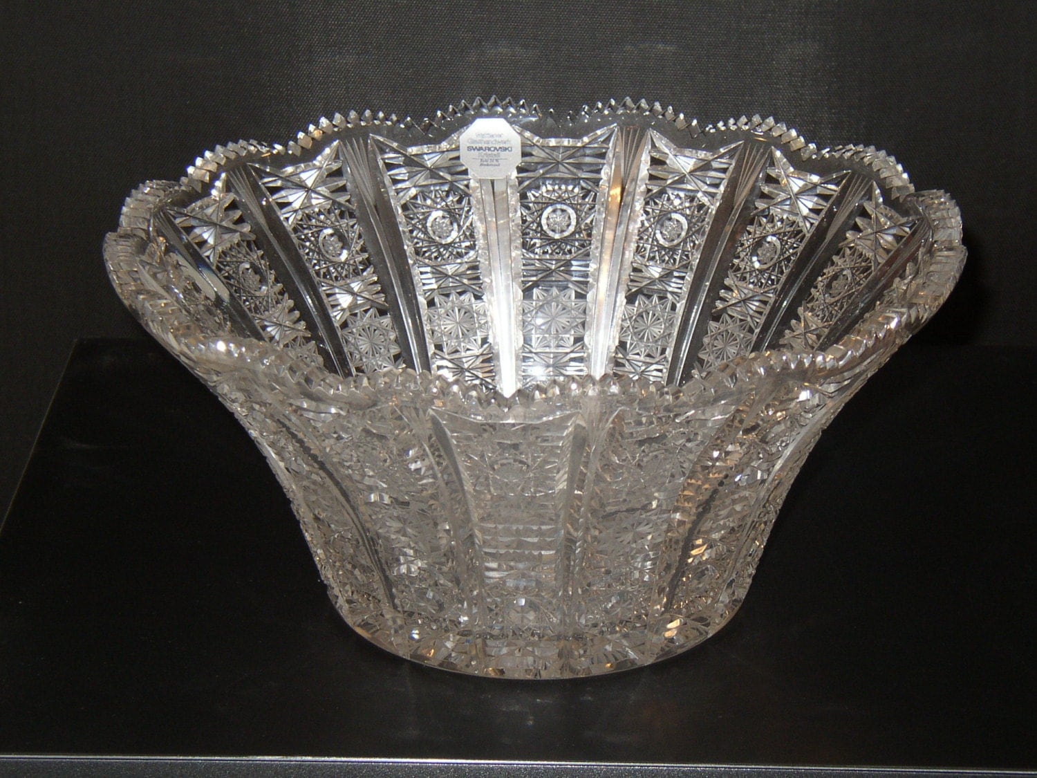 Swarovski Vintage Crystal Large Bowl Original